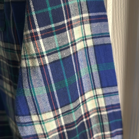 Old Navy Plaid Button Up Blue - Picture 2 of 6